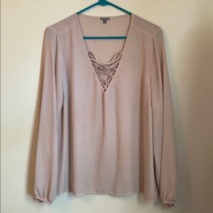 Long sleeve blouse